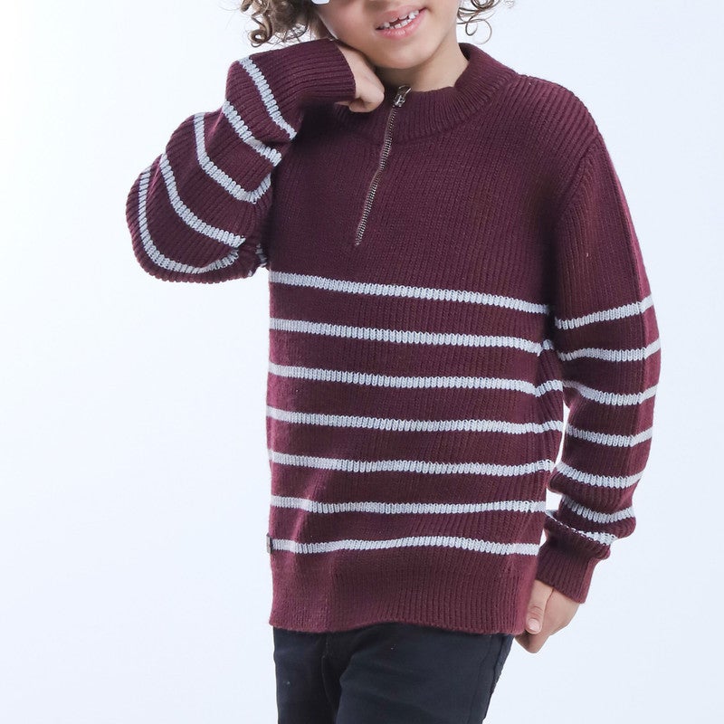 بيبو بلوفر اولادي مقلم أكمام طويلة_نبيتي - Image 3